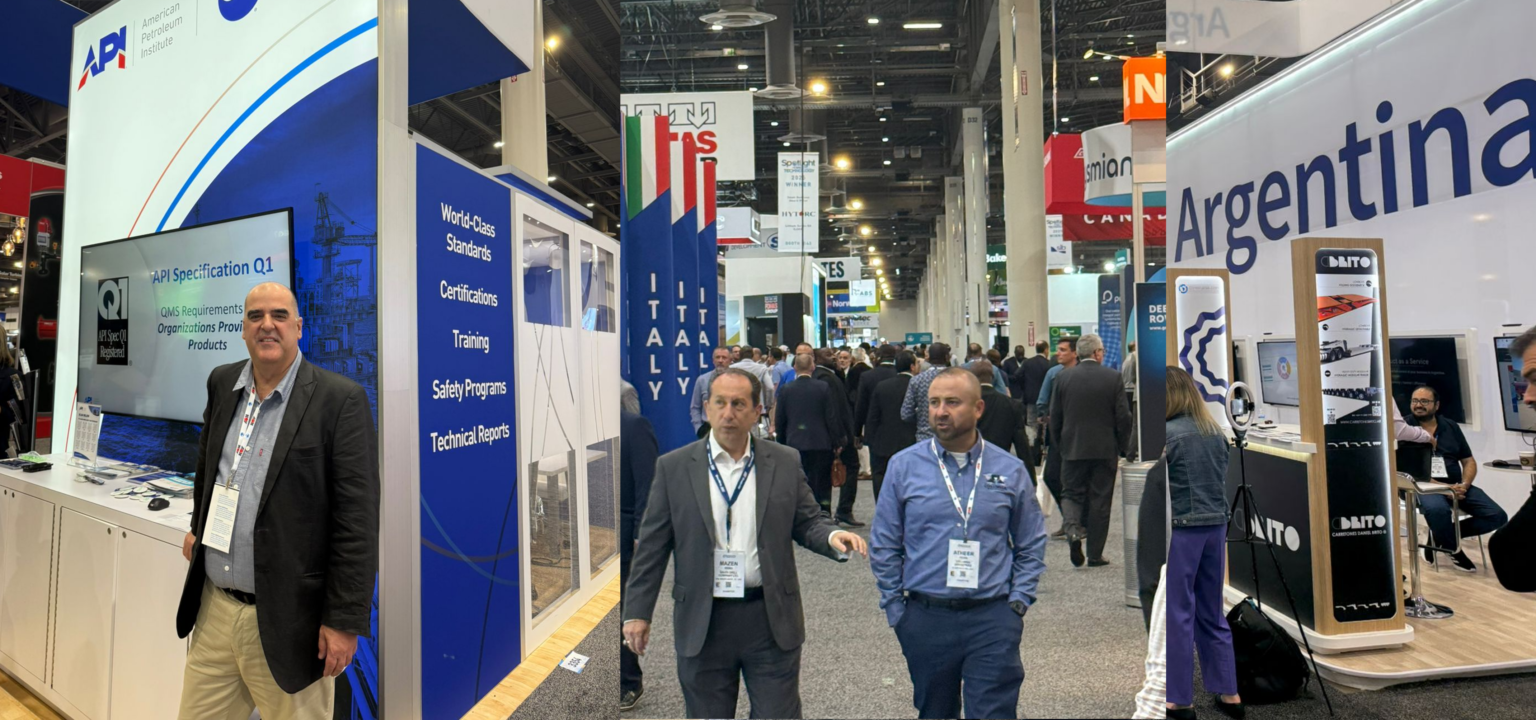Presentes en el Offshore Technology Conferencie