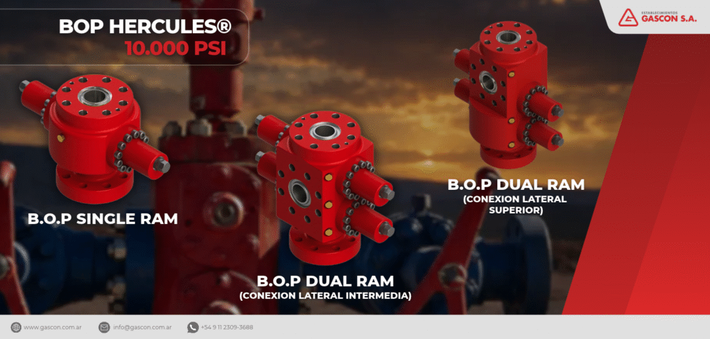BOP HERCULES® 10.000 PSI
